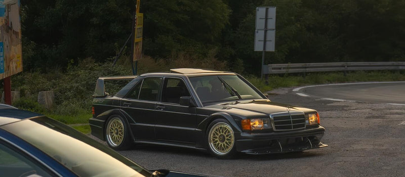 ZF 8HP45 in a Mercedes W201 EVO2 — M111 2.3 Turbo on MaxxECU